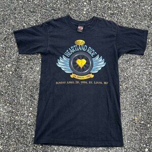 90s Harley Davidson Men's Medium Graphic T-shirt